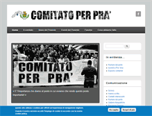 Tablet Screenshot of comitatoperpra.org